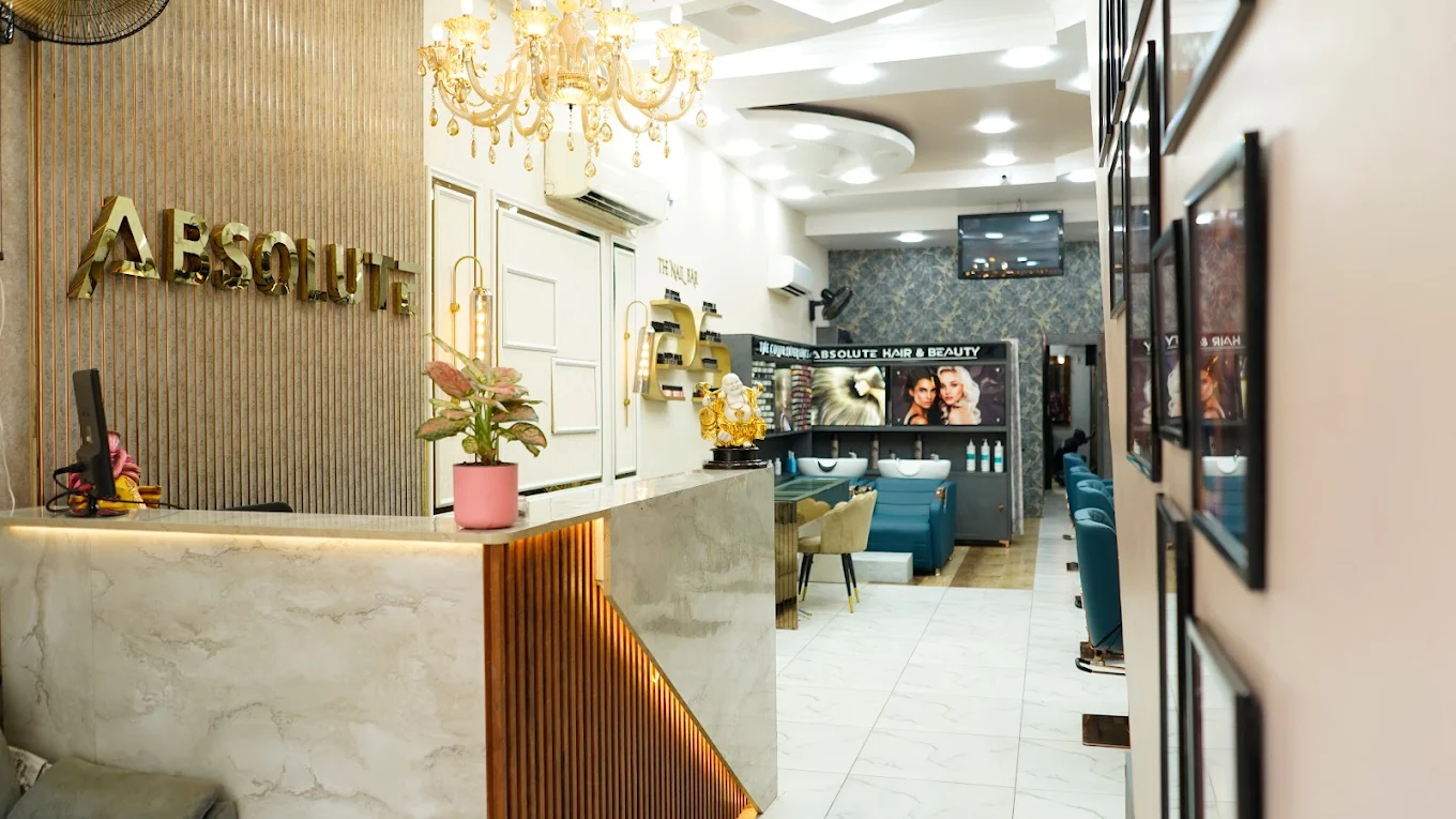 ABSOLUTE HAIR & BEAUTY BEST SALON IN SAHIBABAD